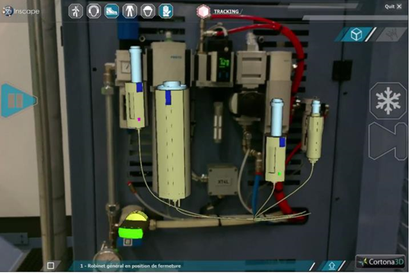 Maintenance assistance in Augmented Reality